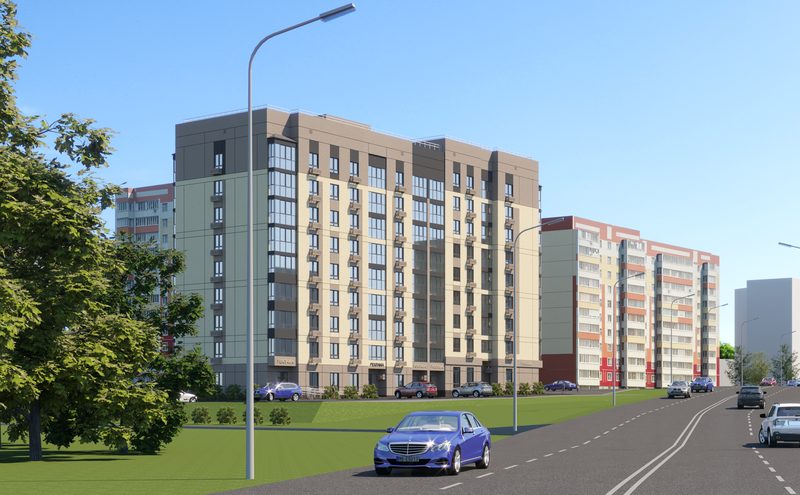 ЖК «Натура», Саранск - визуализация проекта